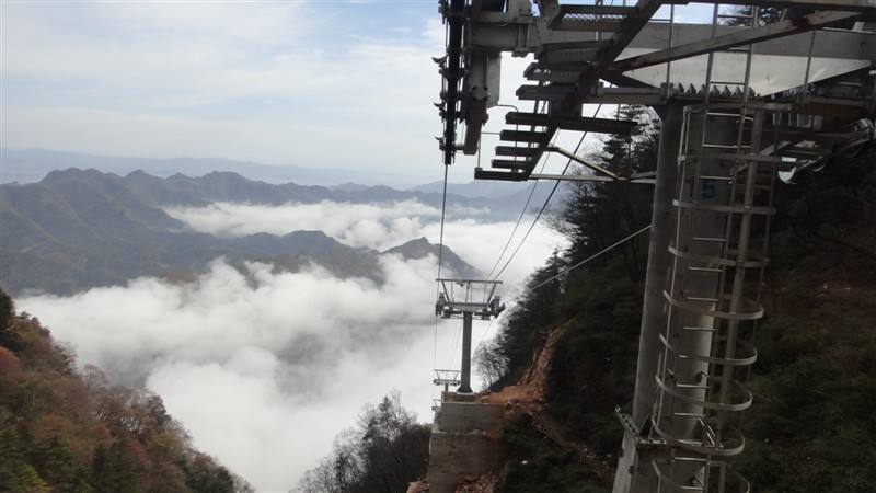 天竺山索道