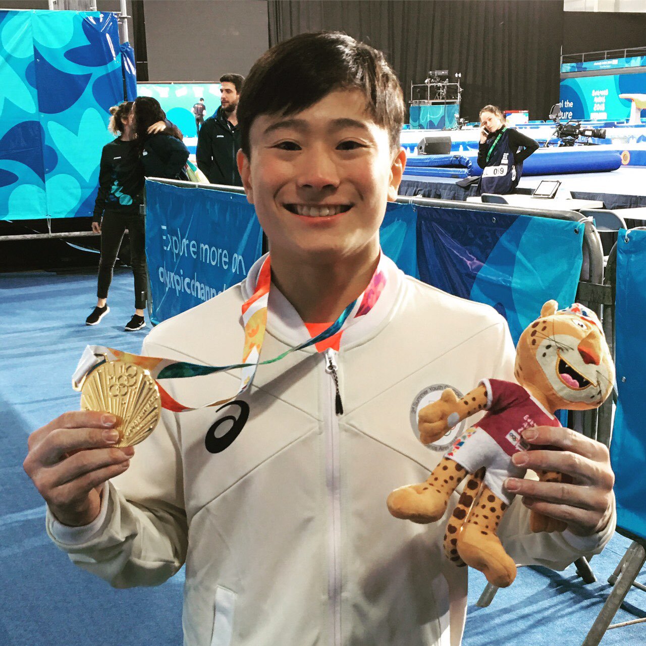  p>北园丈琉,日本体操运动员. /p>