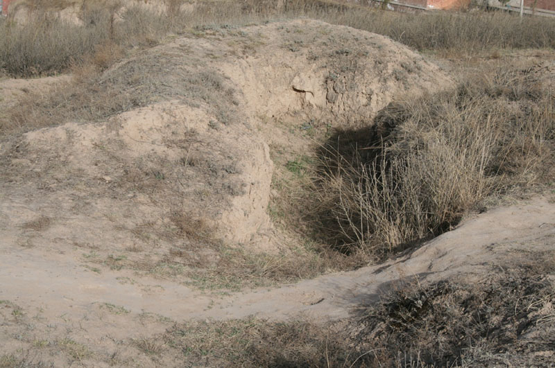 位于会宁县城以西西岩山梁顶.