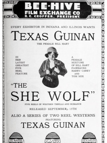 《the she wolf》是由clifford smith执导的电影,由texas guinan