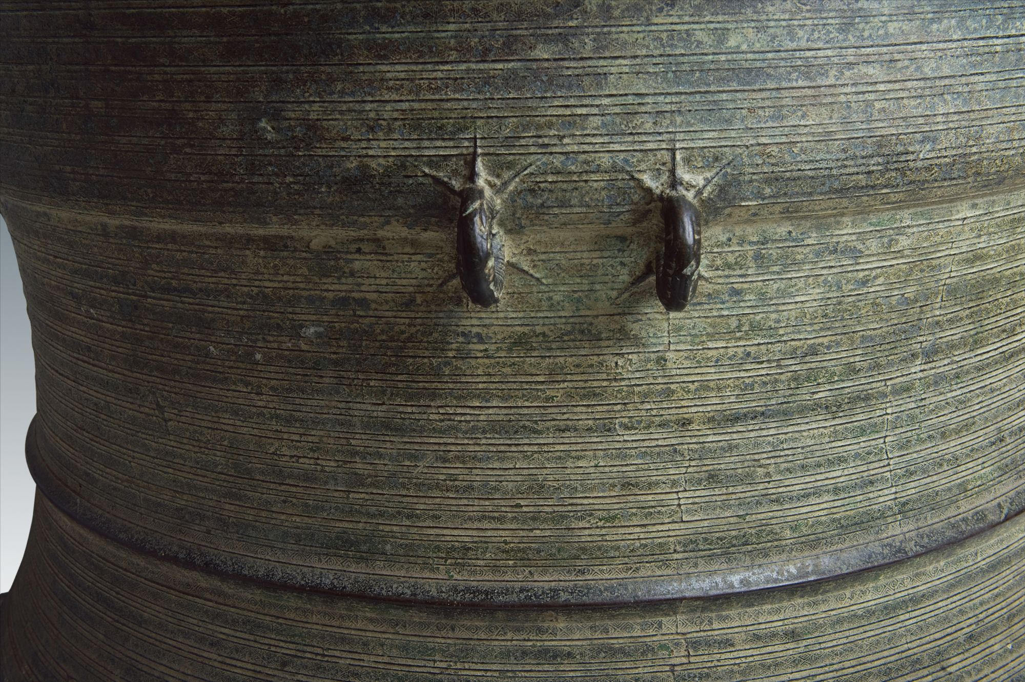 汉代北流型四蛙铜鼓