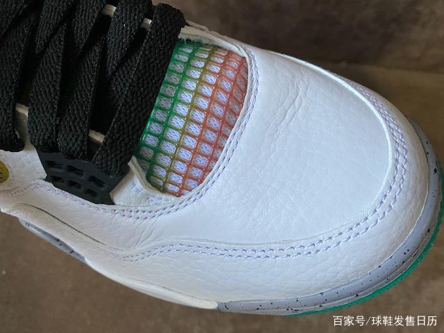 Air Jordan 4 Rasta实物近照_百科TA说