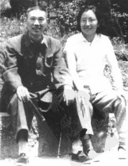 1963年邓华夫妇在重庆