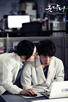 《good doctor》中饰演朴施温（右）