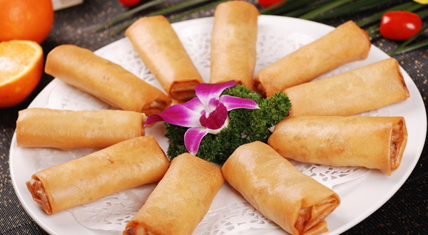 三丝春卷