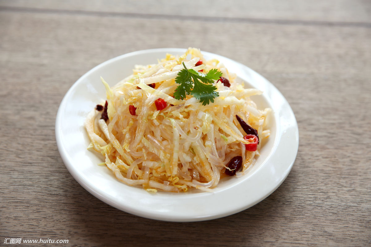 拌白菜粉丝
