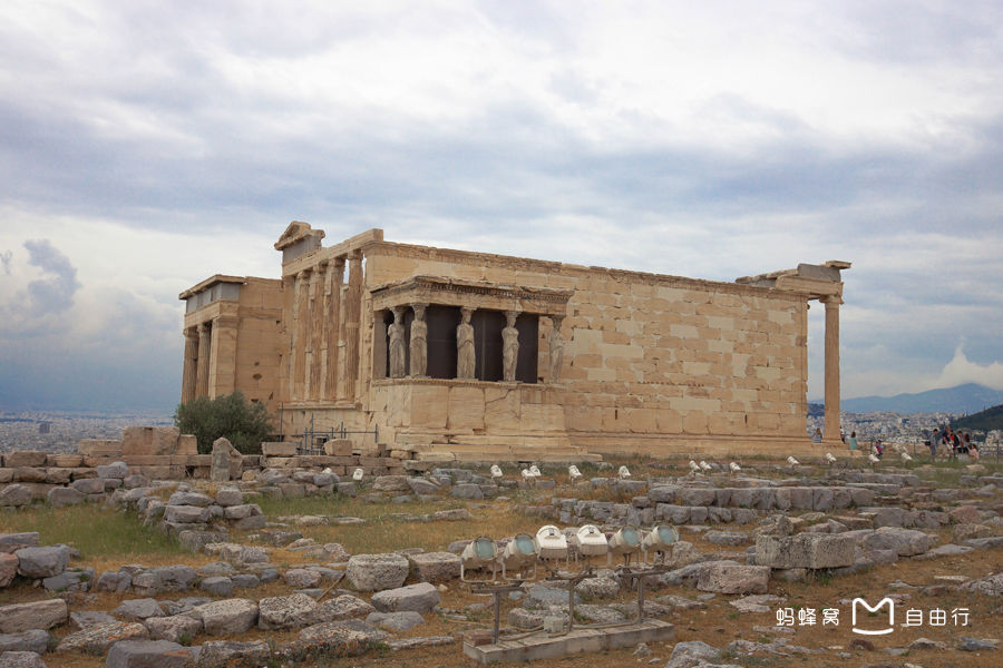  p>雅典娜胜利神庙(temple of athena nike) 建于公元前449-前421年