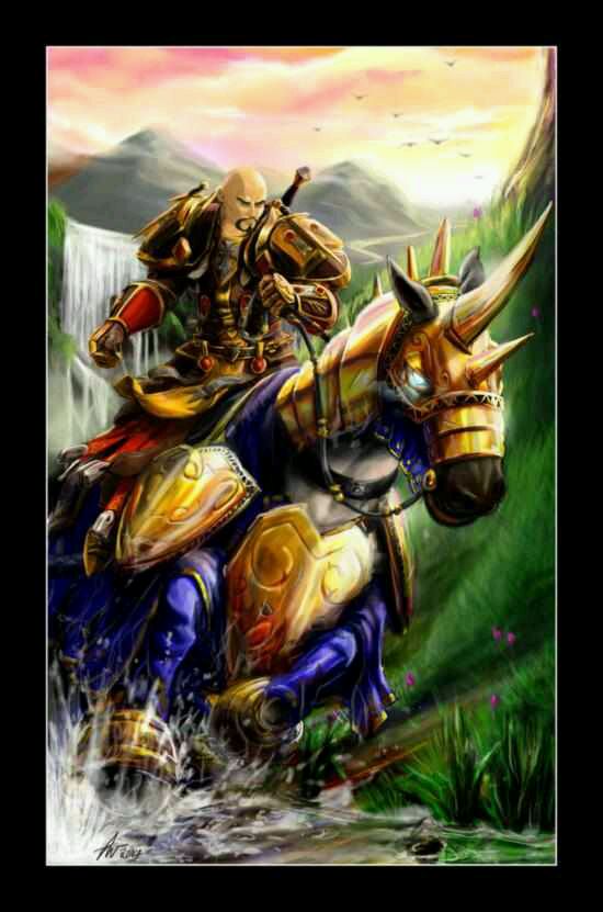  p>圣骑士的原文是paladin,其词根来源于palatinus,palatinus则意为"