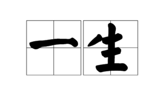 一生（文化术语）_百度百科