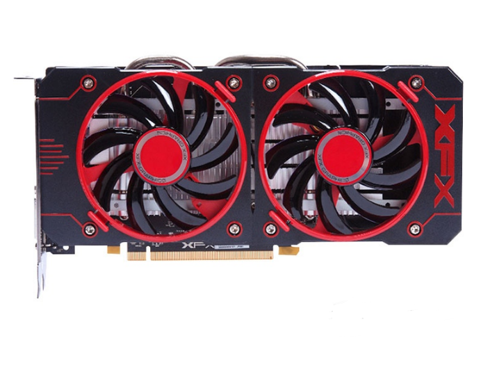 xfx讯景rx 560 2g 黑狼版
