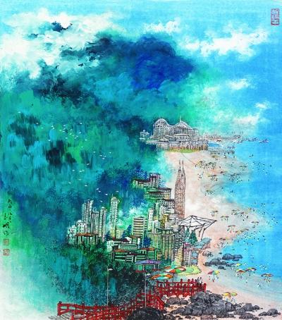 展览展出70余位深圳中国画家的优秀作品
