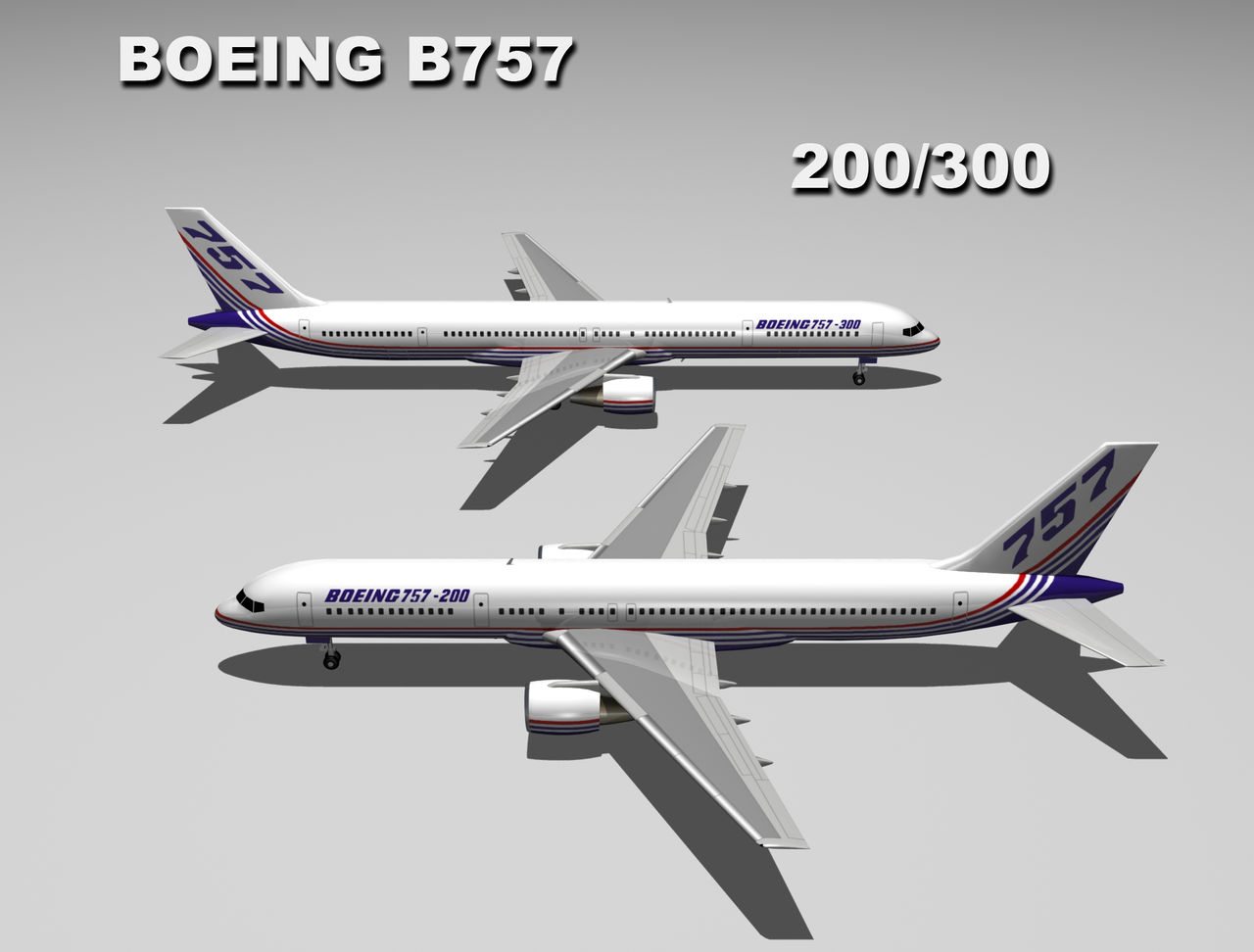  p>波音757为美国波音公司开发的中型单通道窄体民航客机,用于替换