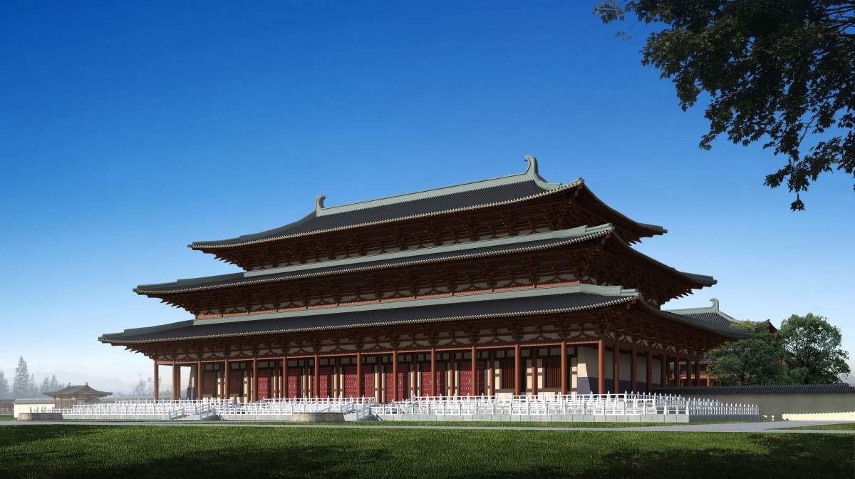  p>隋唐洛阳城宫城,即隋唐时期洛阳城皇宫部分,始建于隋大业元年(605