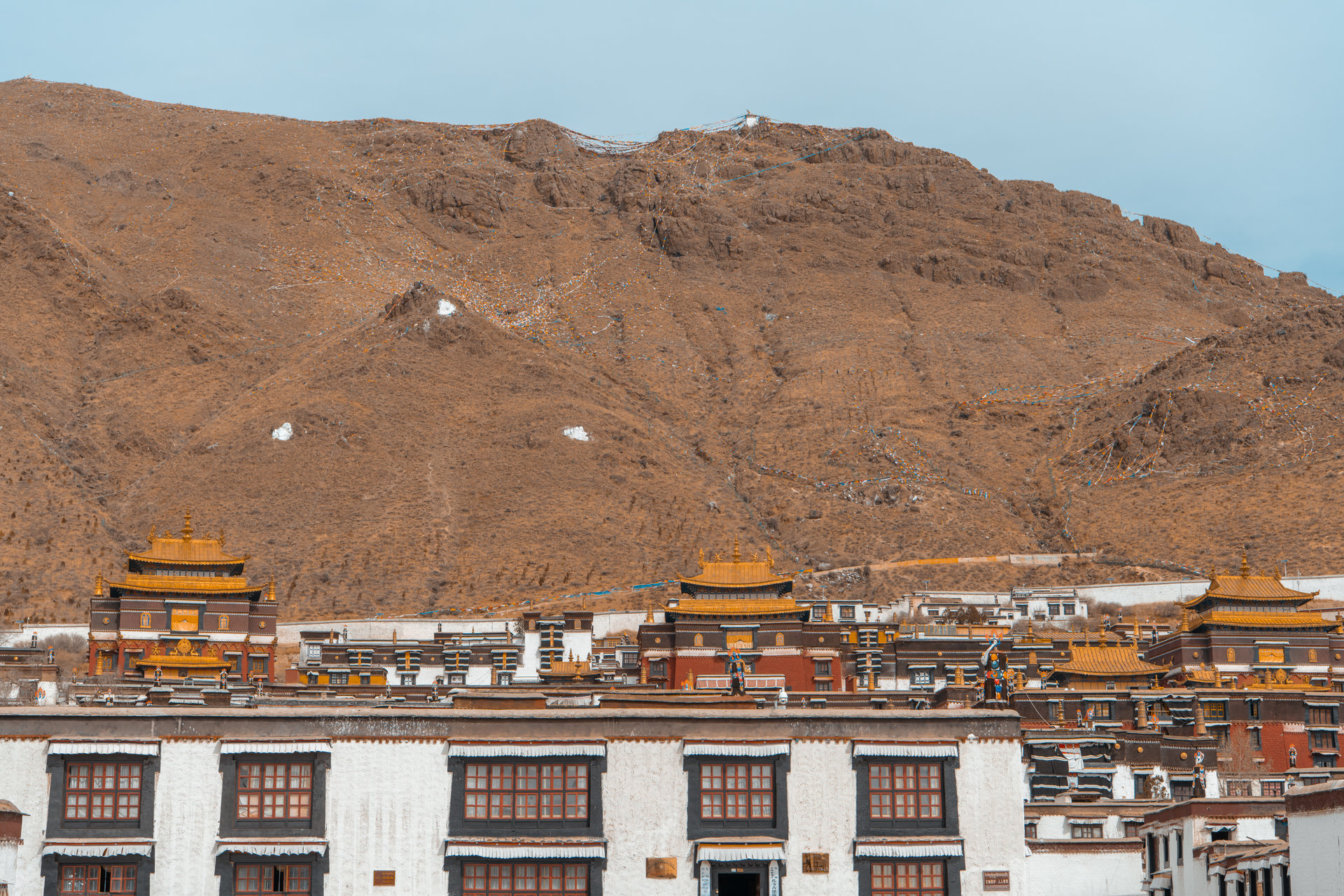 西藏日喀则扎什伦布寺景区
