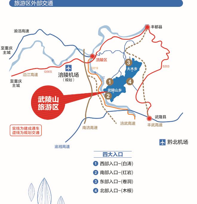 重庆涪陵武陵山旅游区