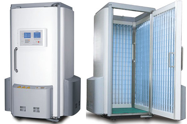 此光疗法是通过特定波长的紫外线光照射来达到治疗目的的一种物理疗法