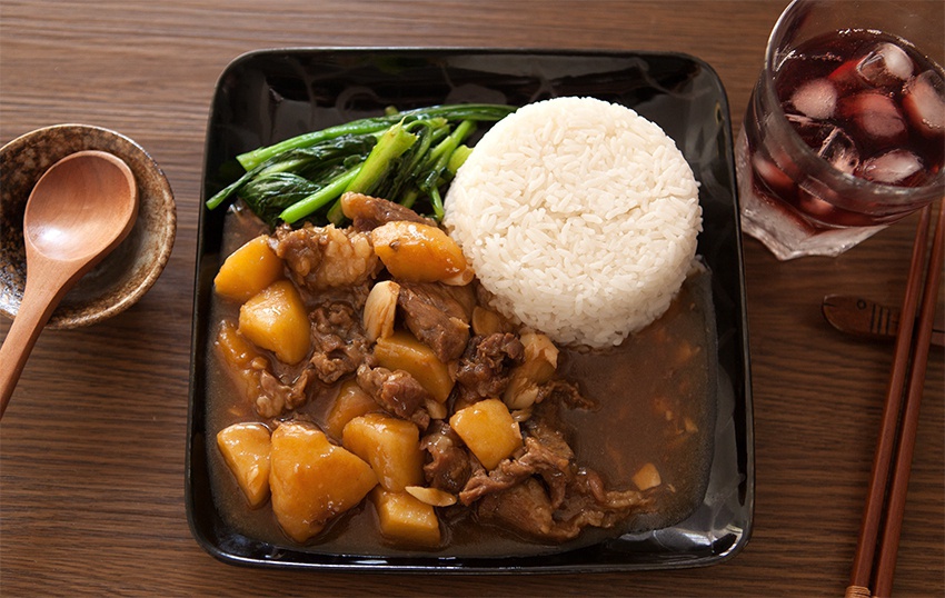 黄焖牛腩饭