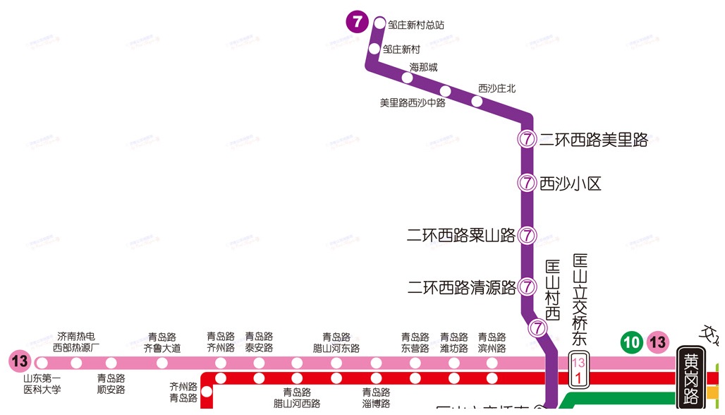 济南公交brt13路
