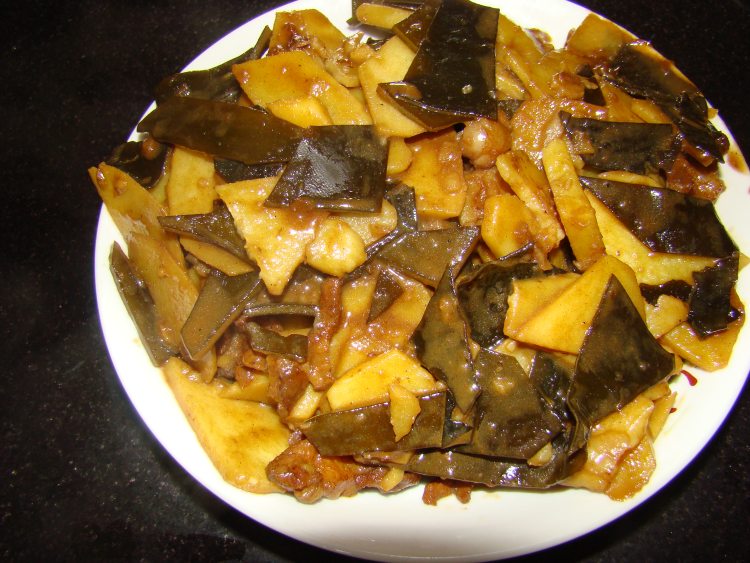 炒海带土豆片