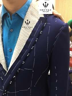 绅客定制高端手工西服试身
