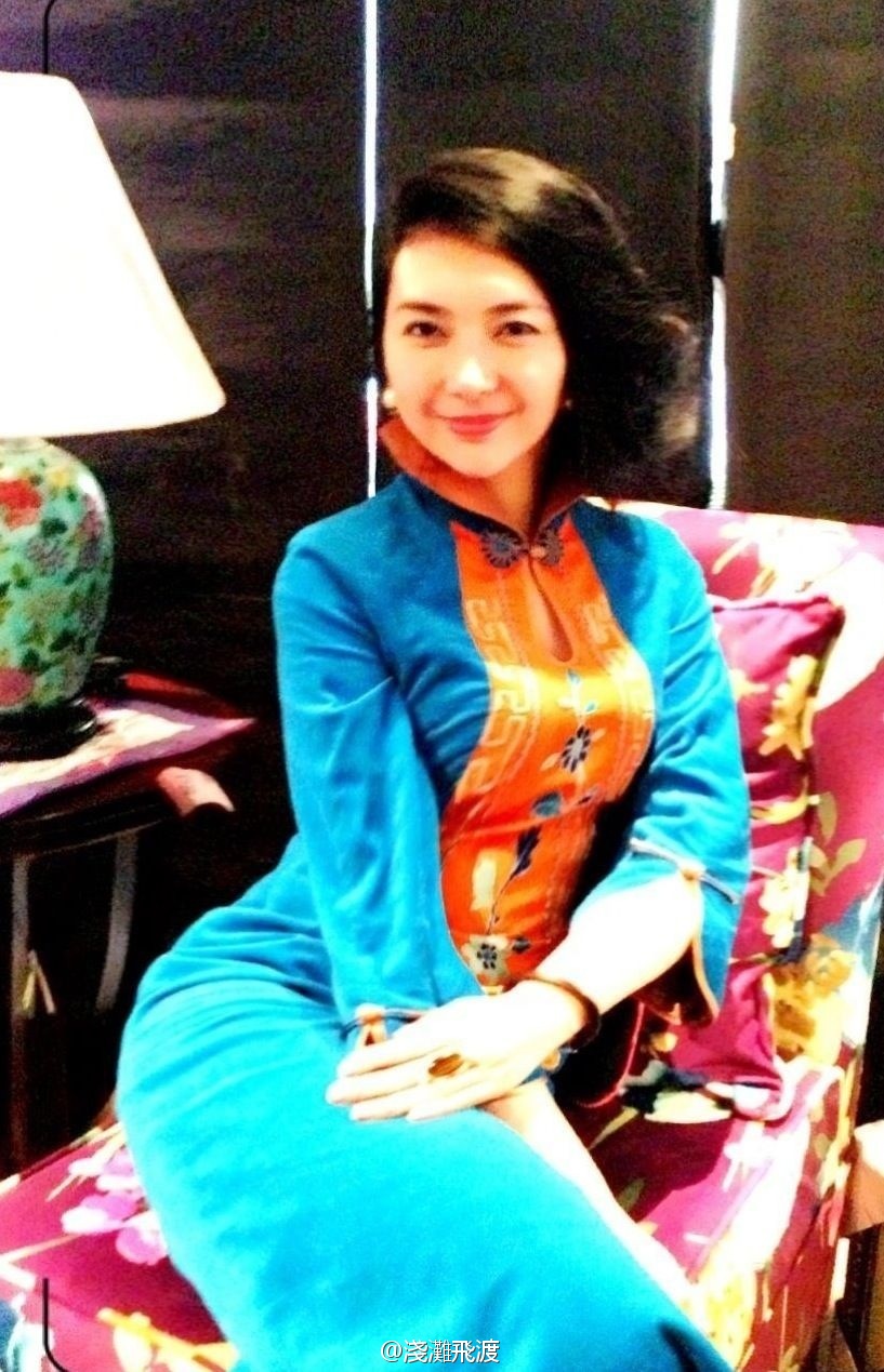 杨明明那旗袍