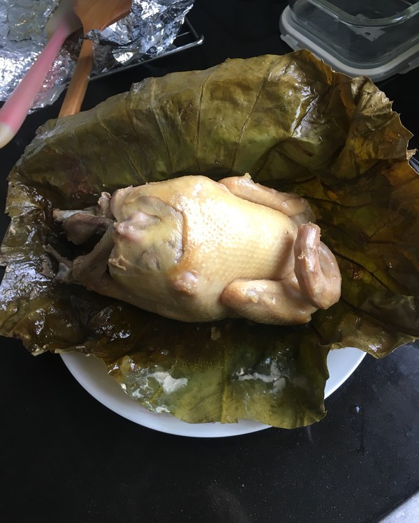 荷叶包鸡