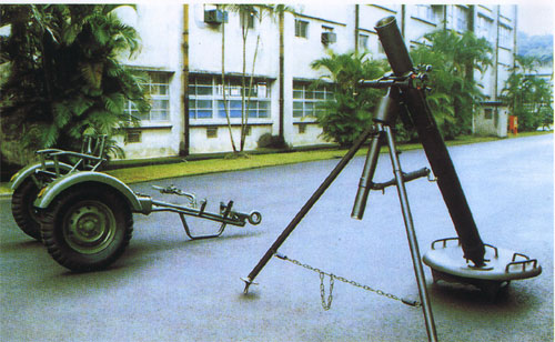 中国台湾t86式迫击炮