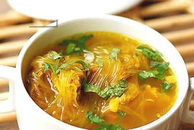 咖喱牛肉粉丝汤