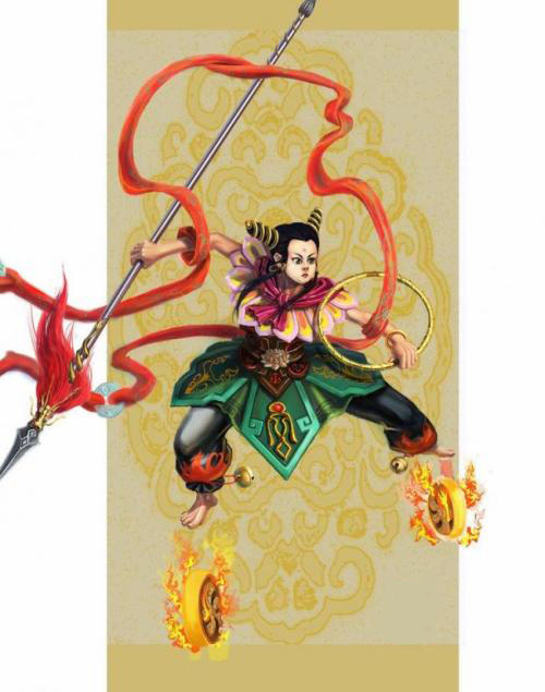  p>哪吒,中国古代神话传说中的神仙,佛教及道教护法神.