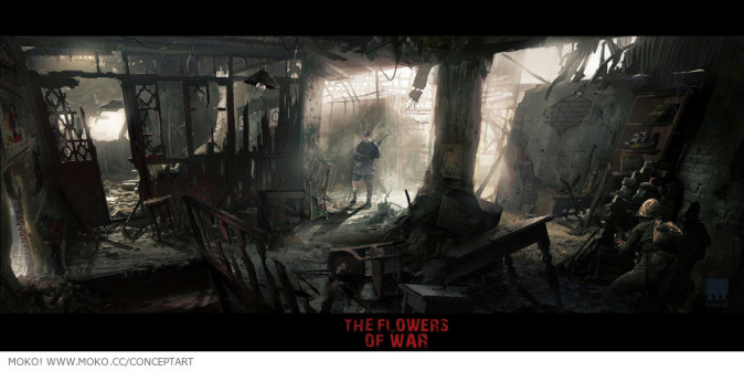 电影《金陵十三钗》概念图设计