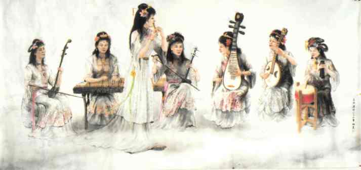 七仙女（中国古代神话中七位女神的合称）_百度百科
