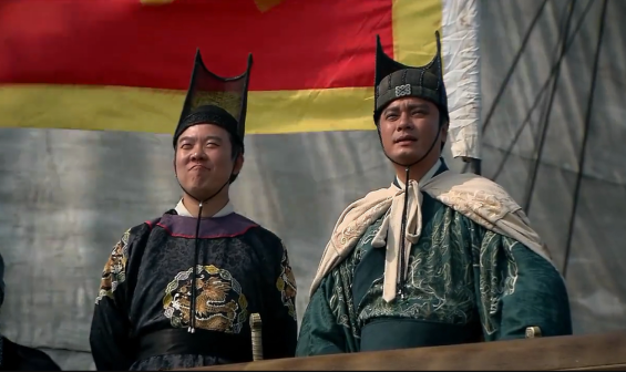  The stills of Zheng He's voyages to the West, in which he plays Zheng He