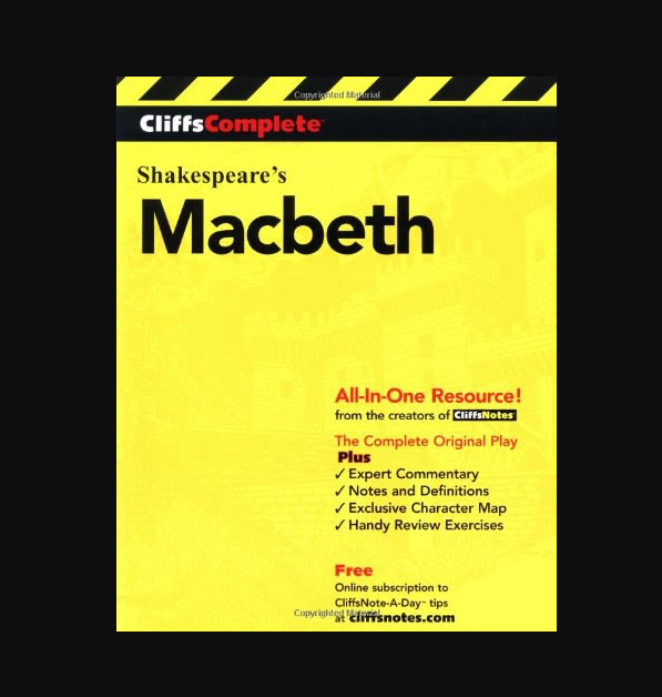 cliffscomplete macbeth