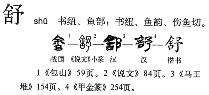 舒（汉语汉字）_百度百科