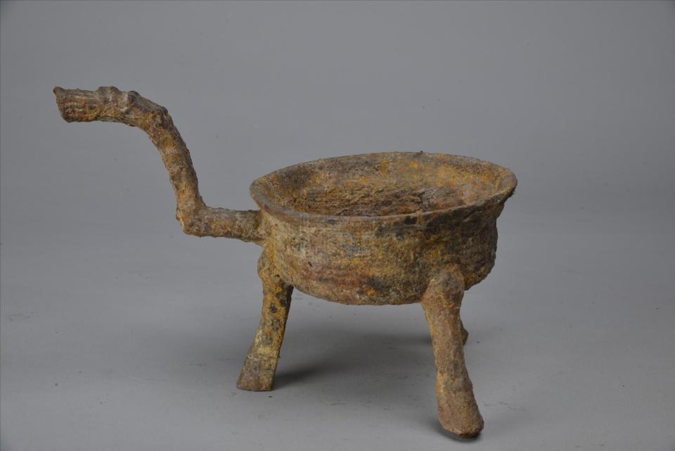 id="syffosdviecf">南北朝铁鐎斗是重庆中国三峡博物馆收藏的铁器