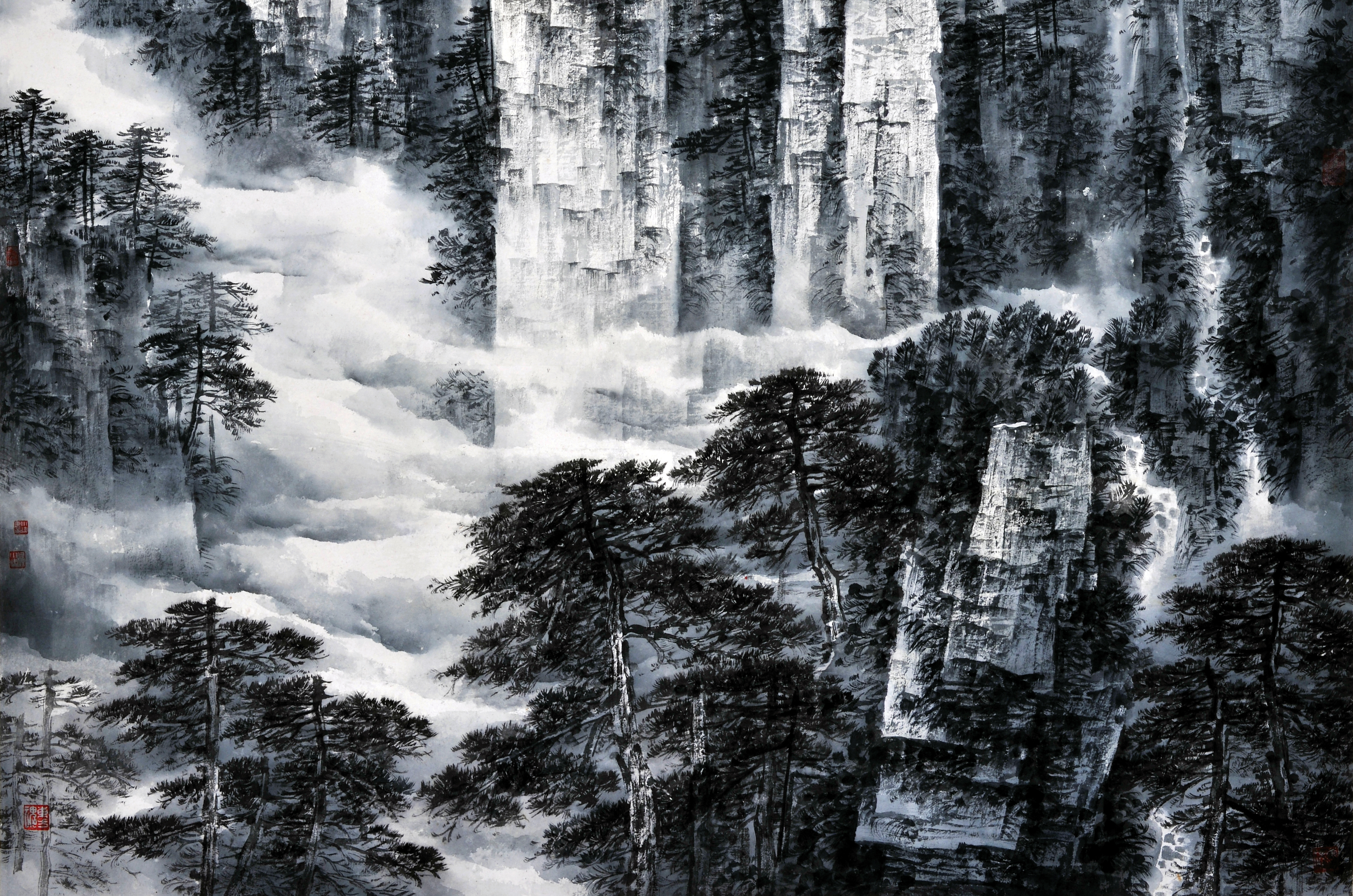 世界自然遗产张家界御笔峰