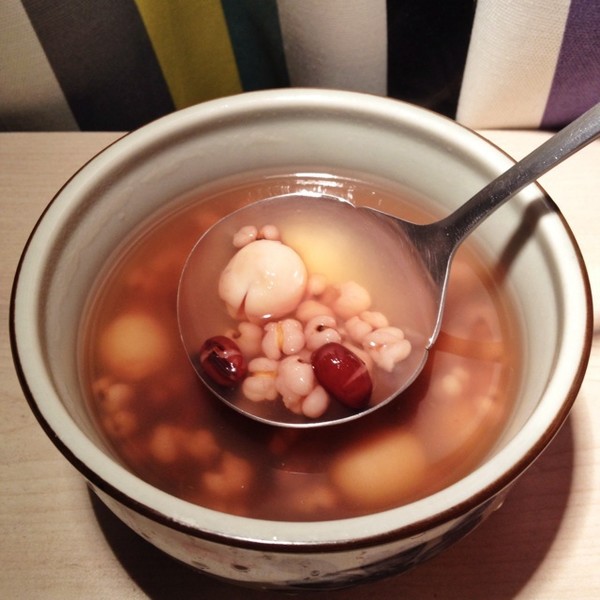 红豆薏米莲子粥