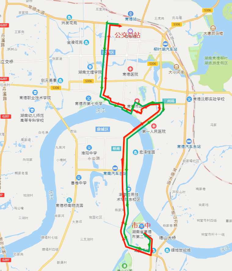 常德公交6路
