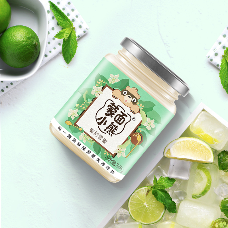  p>蒙面小熊是一款蜂蜜品牌,蜜源地采自俄罗斯,蒙面小熊品牌是基于新