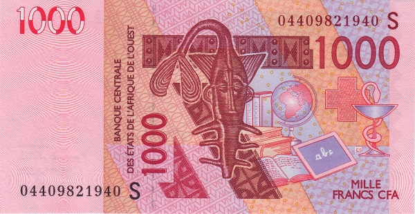 货币,简称为 a href="#" data-lemmaid="6900593">西非法郎 /a>(fcfa)