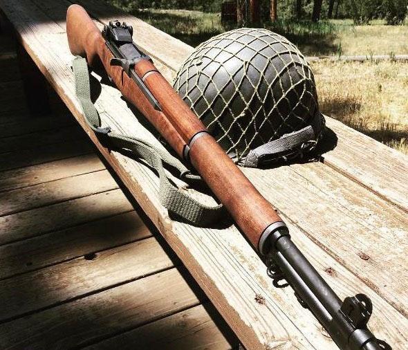 美国m1式7.62mm半自动步枪