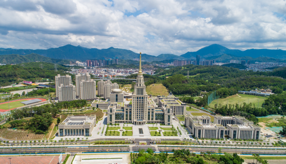 深圳北理莫斯科大学 航拍全景