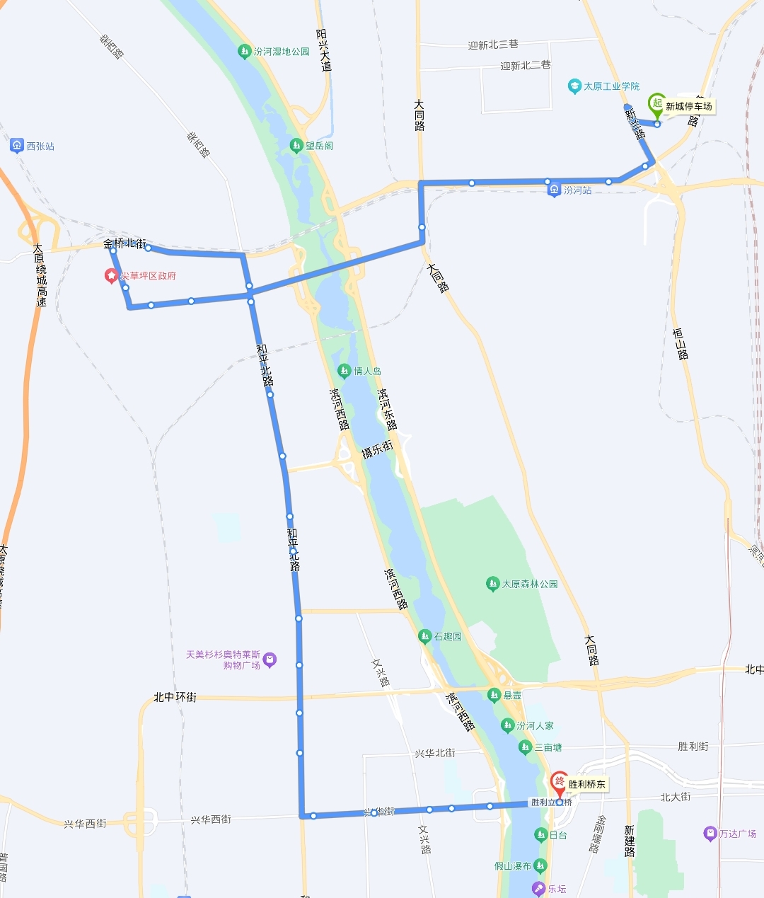 太原公交821路