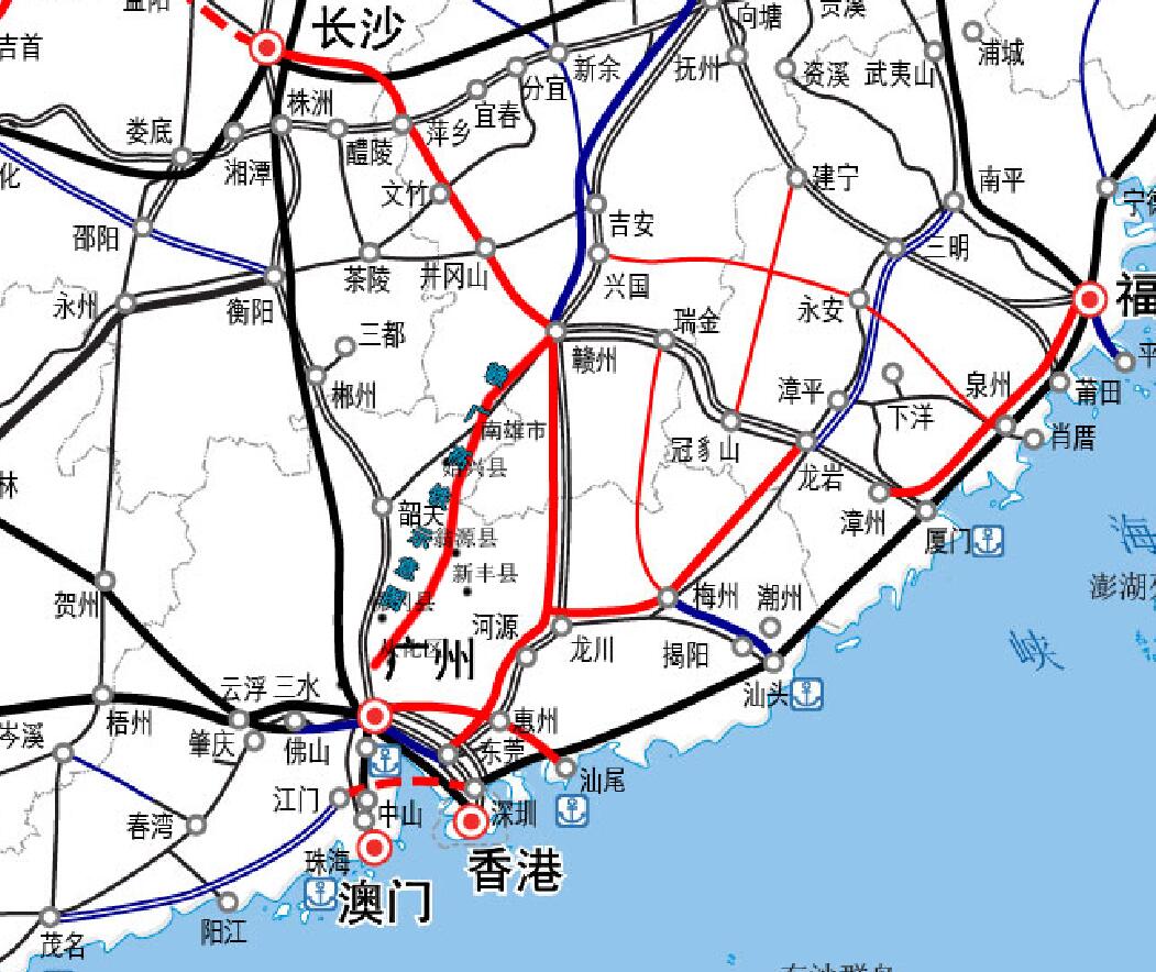 赣广高速铁路
