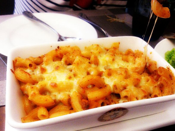 白汁芝士烩通心粉