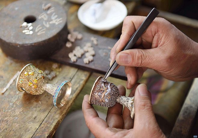 成都银花丝制作技艺