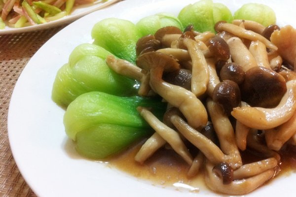 油菜蟹味菇