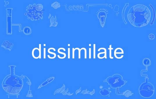 dissimilate