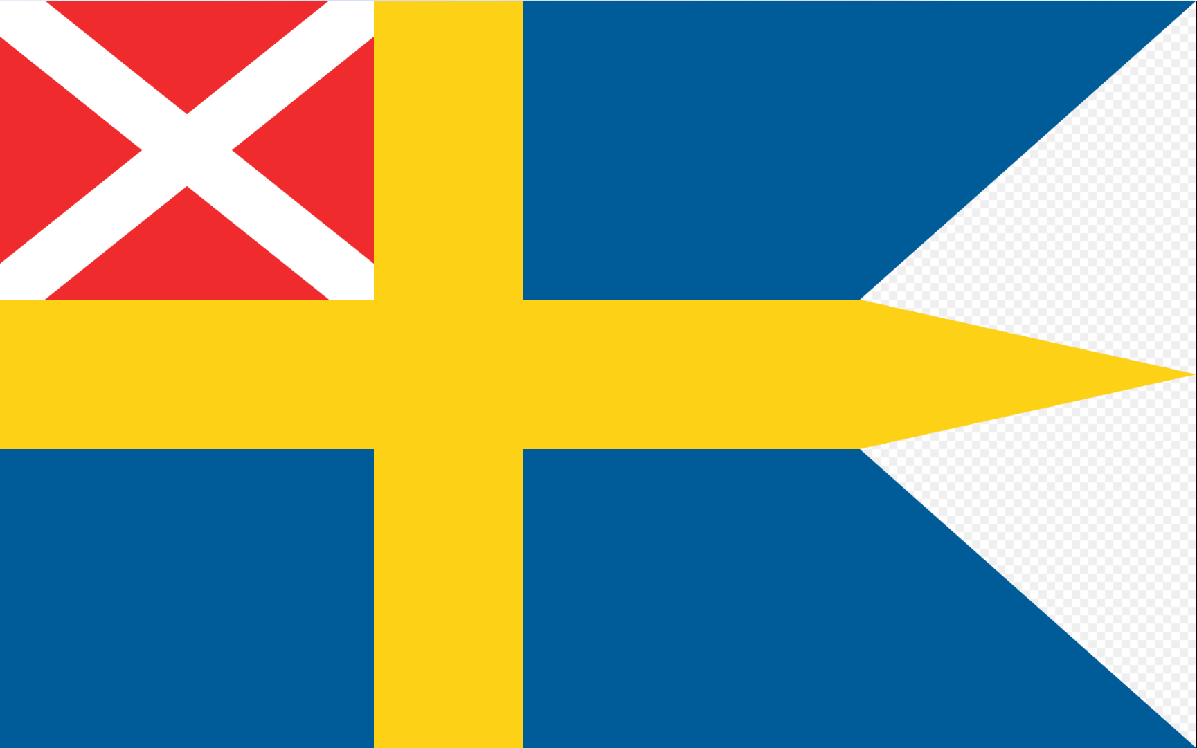 瑞典王国国旗