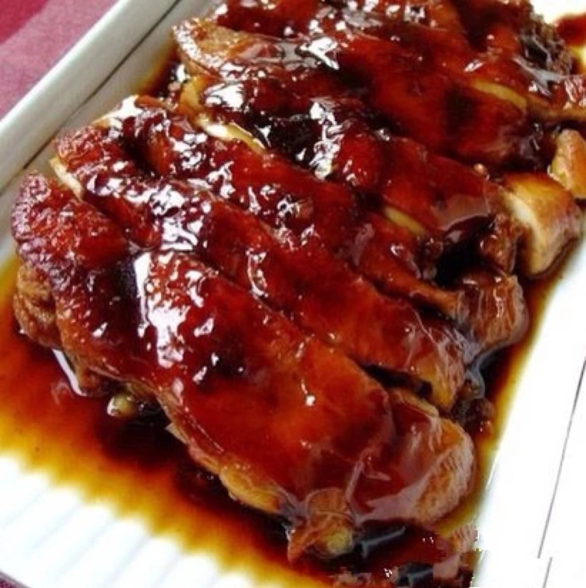 香辣红酒鸡腿